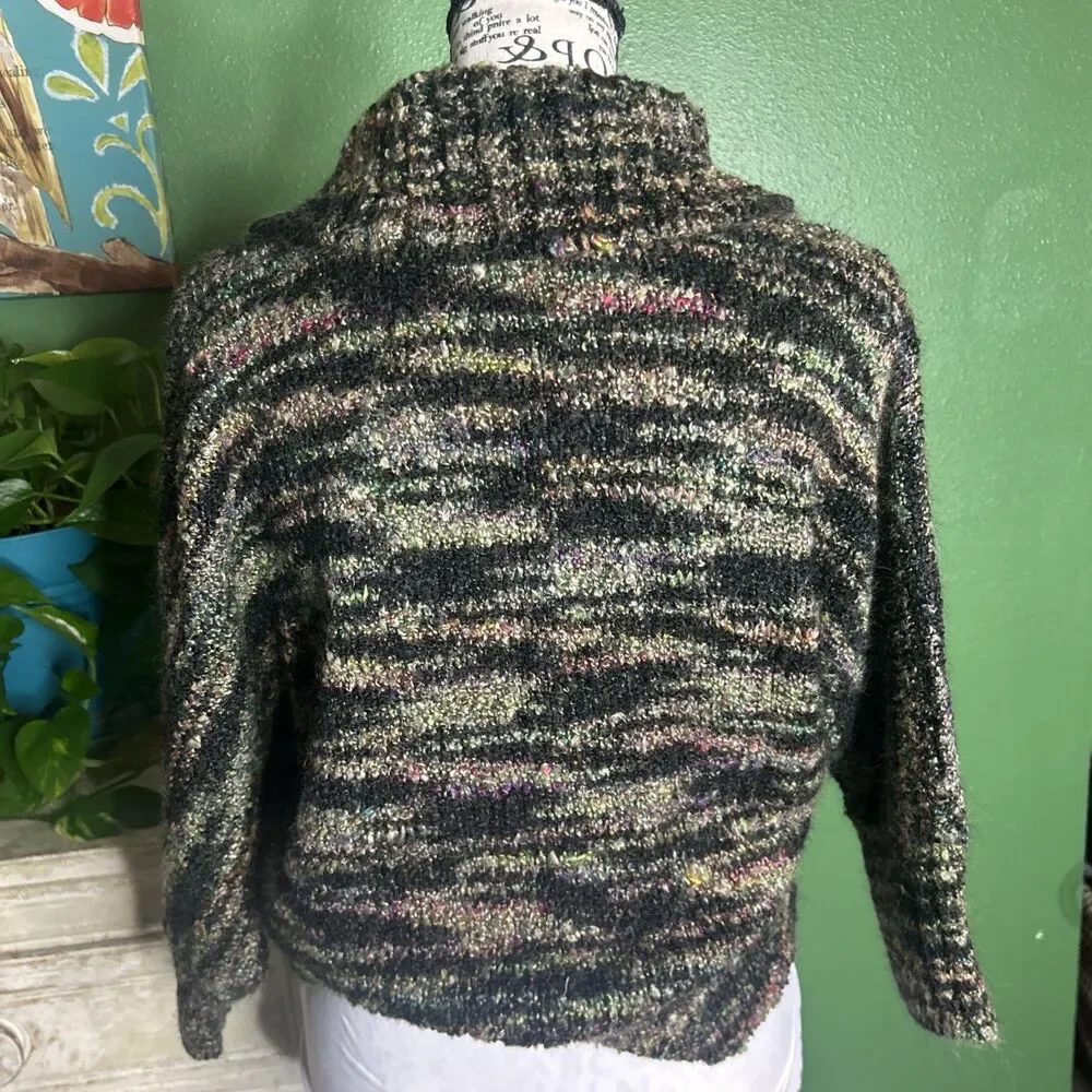 Rag Off The Shoulder Grunge Fairy goblin core sweater Small
